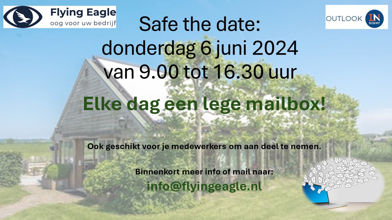 Elke Dag Een Lege Mailbox In Outlook - Flying Eagle Oog Voor Uw Bedrijf